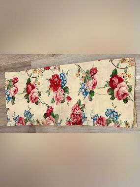 Ralph Lauren Rare Danielle Floral Table Runner 70" × 15"